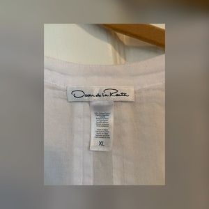 Oscar De La Renta button front shirt size XL